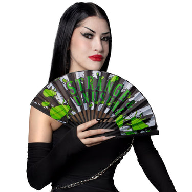 Strange And Unusual Fabric Fan - Kreepsville